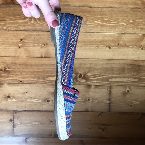 Lucky Brand boho striped flats— size 7.5 - Picture 7 of 8